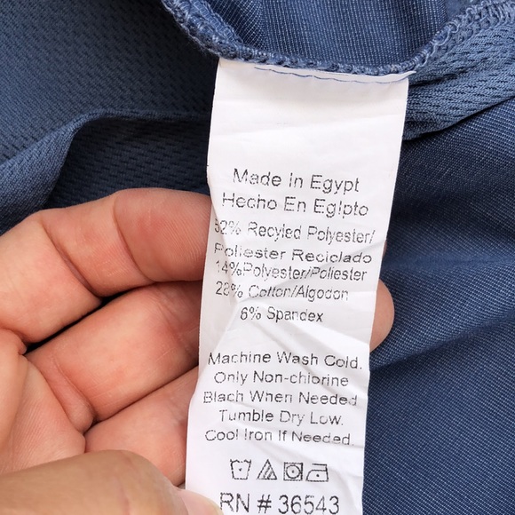 Brand new! - IZOD GOLF Straight Flat Front Golf Shorts w/ Stretch - Picture 5 of 8